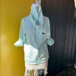 Full Zip PINK hoodie